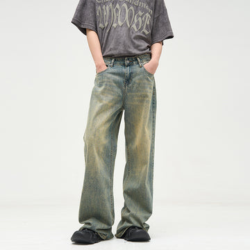 All-match American Retro Wide-leg Pants