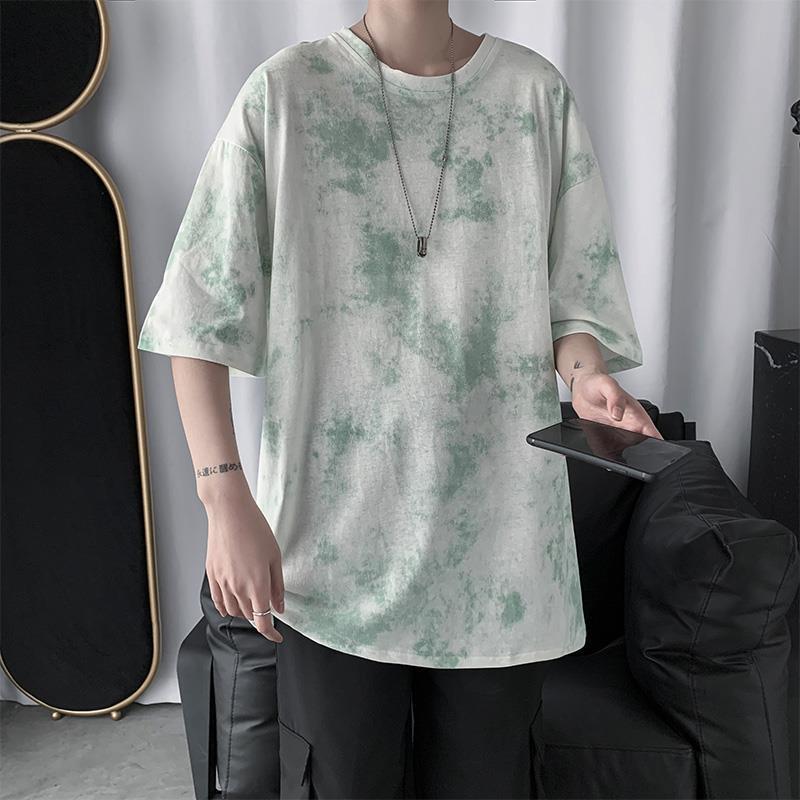 Tie-dye Loose Short-sleeved T-shirt