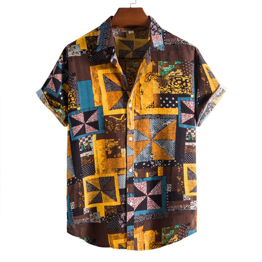 Men's Bamboo And Linen Shirt