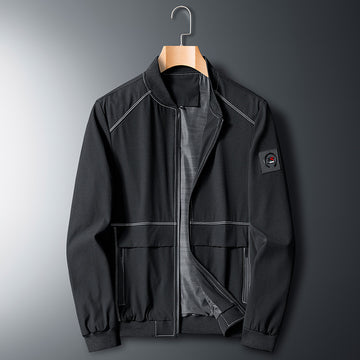 Plus Size Jacket Men's Spring And Autumn Baseball Uniform